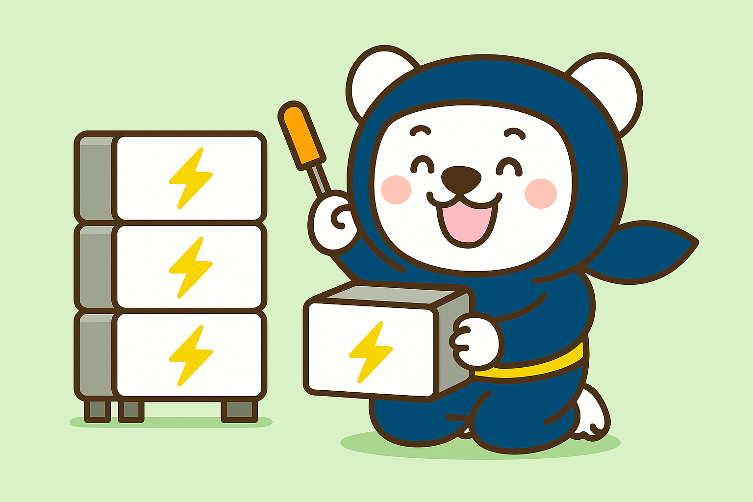 モジュール式蓄電池のメリットと拡張性